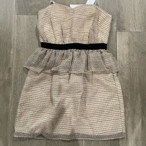 NWT BCBG strapless dress Size 0